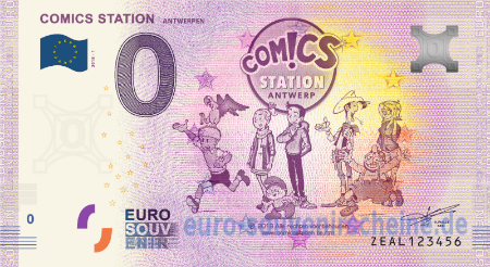 ZEAL-2018-1 COMICS STATION ANTWERPEN