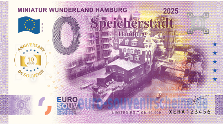 XEHA-2025-34 MINIATUR WUNDERLAND HAMBURG 