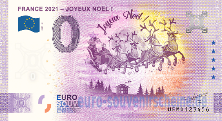 UEMD-2021-2 FRANCE 2021 - JOYEUX NOËL !  